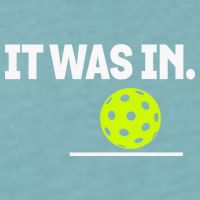 It Was In Funny Pickleball Player Paddleball Lover Sueded Cloud Jersey T-Shirt