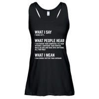 I Work In It... Funny Computer Ladies Essential Flowy Tank