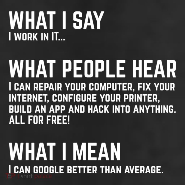 I Work In It... Funny Computer Trucker Hat