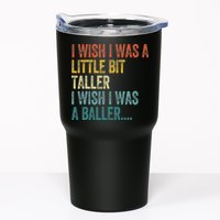 I Wish I Was A Little Bit Taller I Wish I Was A Baller Funny Tumbler