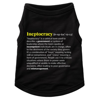 Ineptocracy Where Incompetence Is King Doggie Tank