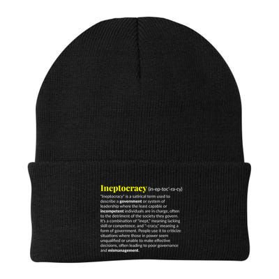 Ineptocracy Where Incompetence Is King Beanie