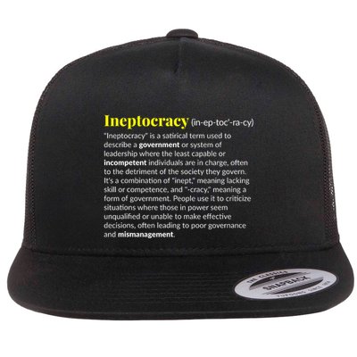 Ineptocracy Where Incompetence Is King Flatbill Hat