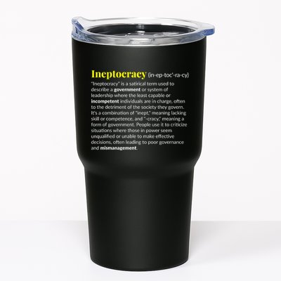 Ineptocracy Where Incompetence Is King Tumbler