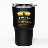 I Want It All To Break Free Ride My Bicycle Funny Tumbler