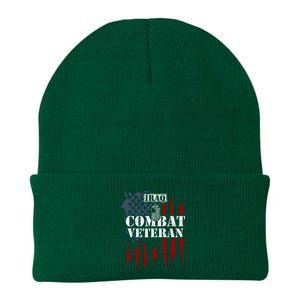 Iraq War Iraq Combat Veteran Knit Cap Winter Beanie