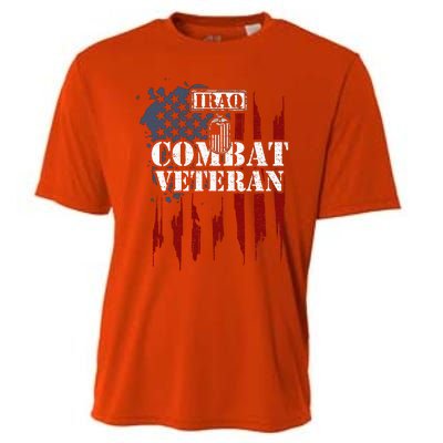 Iraq War Iraq Combat Veteran Cooling Performance Crew T-Shirt