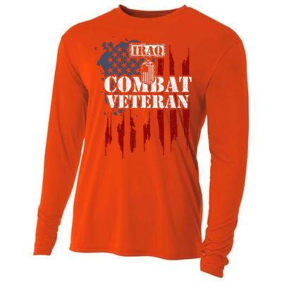 Iraq War Iraq Combat Veteran Cooling Performance Long Sleeve Crew