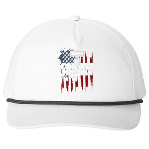 Iraq War Iraq Combat Veteran Snapback Five-Panel Rope Hat