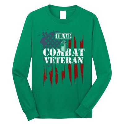 Iraq War Iraq Combat Veteran Long Sleeve Shirt