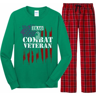 Iraq War Iraq Combat Veteran Long Sleeve Pajama Set