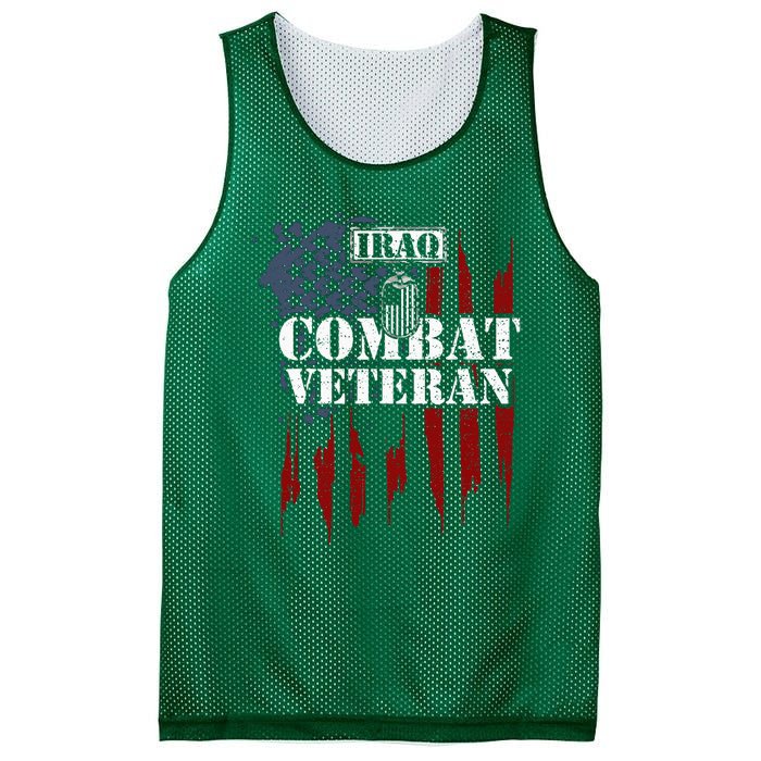 Iraq War Iraq Combat Veteran Mesh Reversible Basketball Jersey Tank