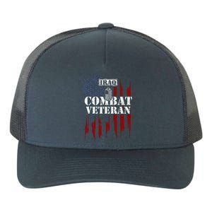 Iraq War Iraq Combat Veteran Yupoong Adult 5-Panel Trucker Hat