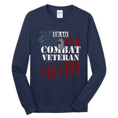 Iraq War Iraq Combat Veteran Tall Long Sleeve T-Shirt