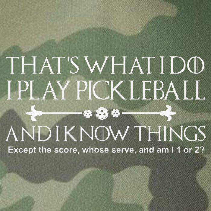 It's What I Do I Play Pickleball and I Know Things Except Legacy Tie Dye Trucker Hat
