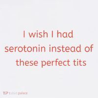 I Wish I Had Serotonin Instead Of These Perfect Tits Bucket Hat