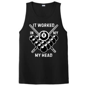 It Worked In My Head Billiard Pool Player Sports Lover PosiCharge Competitor Tank