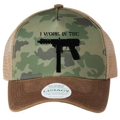 I Work In Tec Legacy Tie Dye Trucker Hat