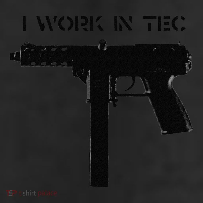 I Work In Tec 11oz C Handle Ceramic Mug