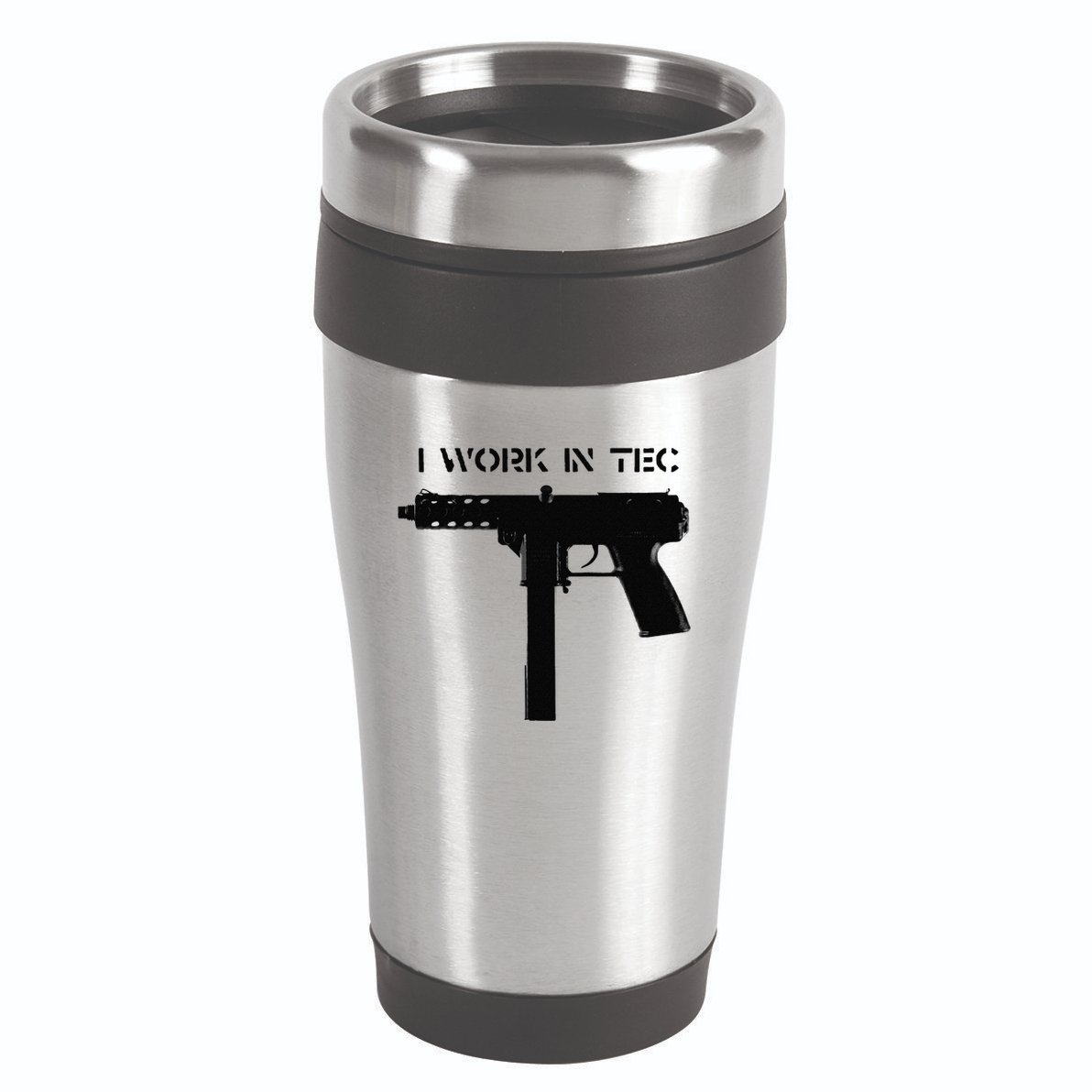 I Work In Tec 16oz Travel Tumbler