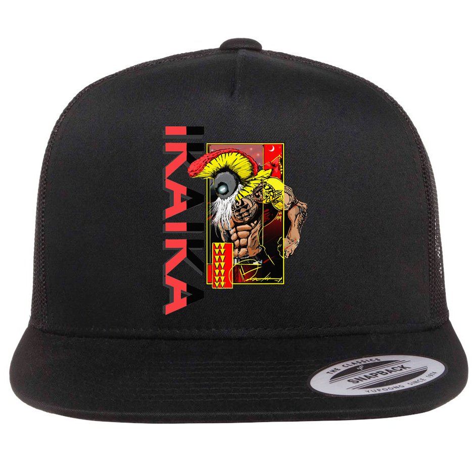 IKAIKA Warrior Flat Bill Trucker Hat