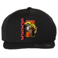 IKAIKA Warrior Wool Snapback Cap