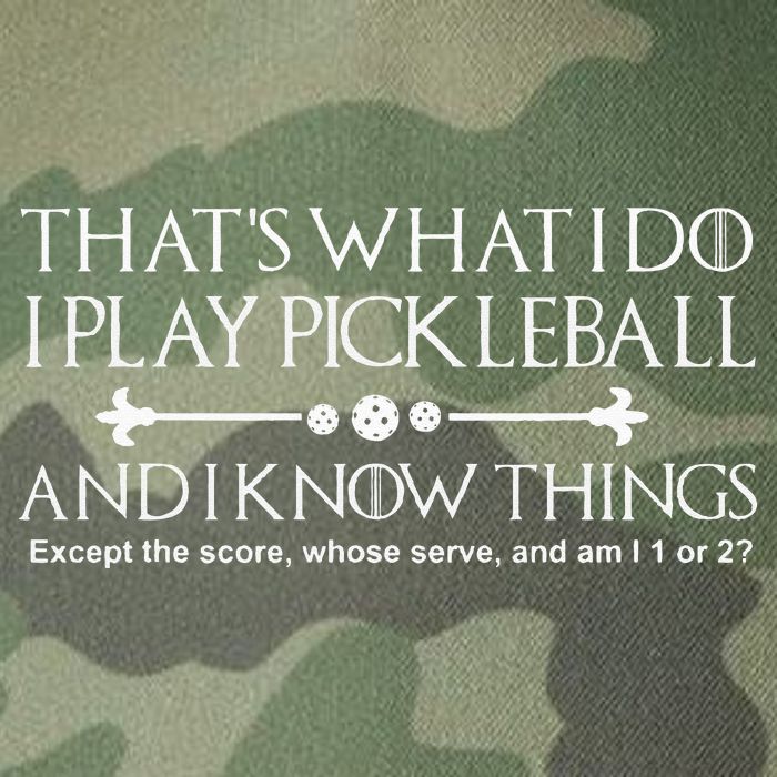 It's What I Do I Play Pickleball and I Know Things Except Legacy Tie Dye Trucker Hat
