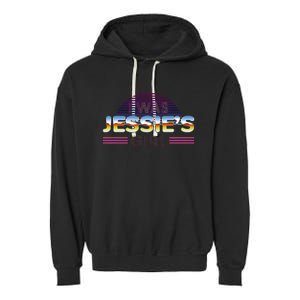 I Was JessieS Girl T 80S Retro Garment-Dyed Fleece Hoodie