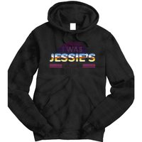 I Was JessieS Girl T 80S Retro Tie Dye Hoodie