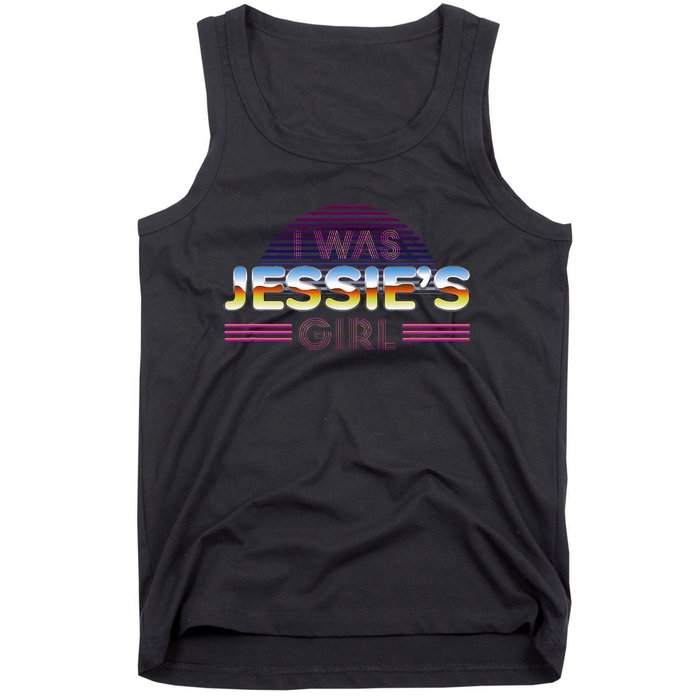 I Was JessieS Girl T 80S Retro Tank Top