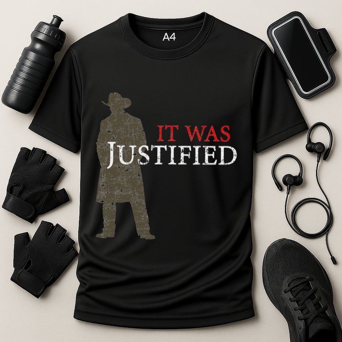 It Was Justified Cooling Performance Crew T-Shirt