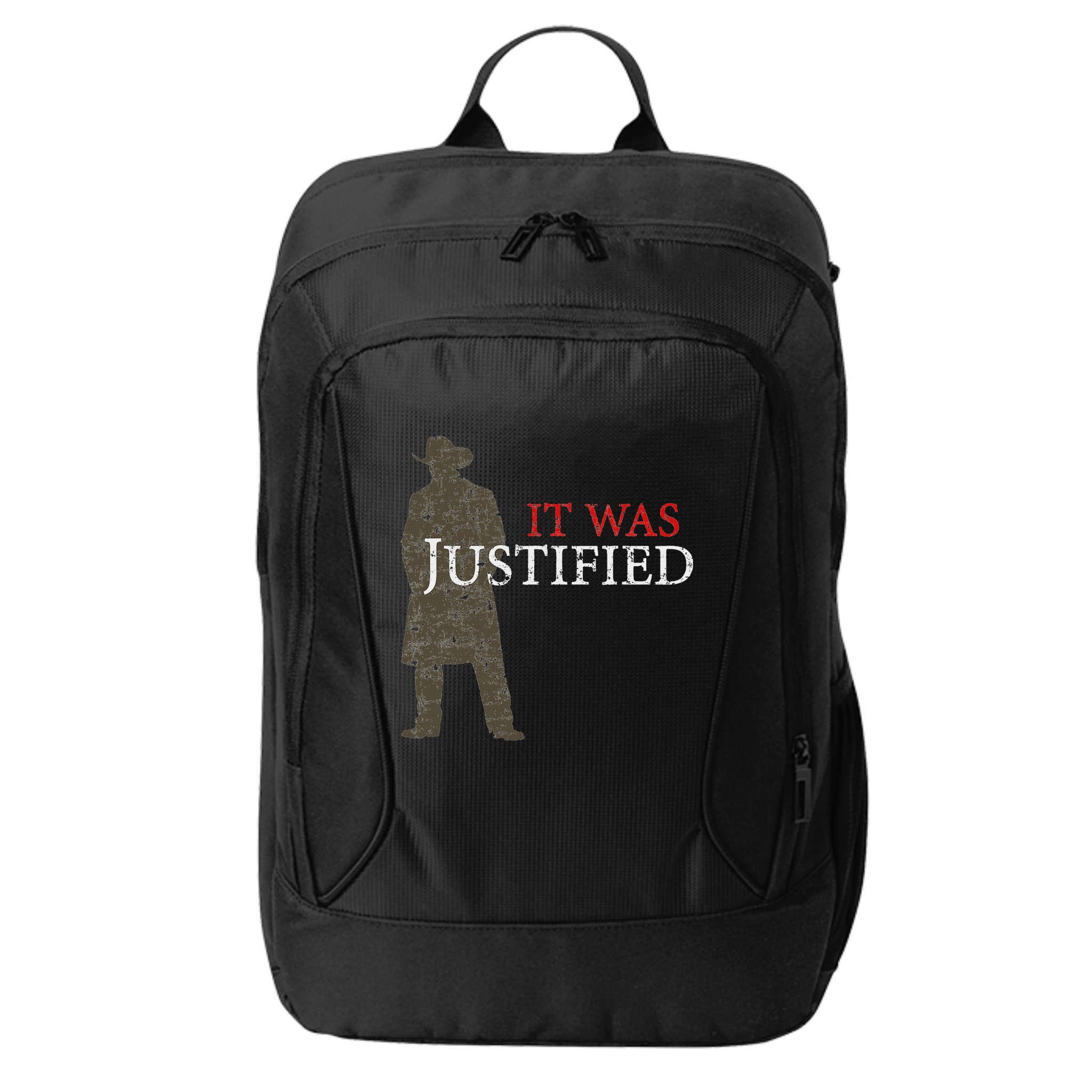 It Was Justified City Backpack