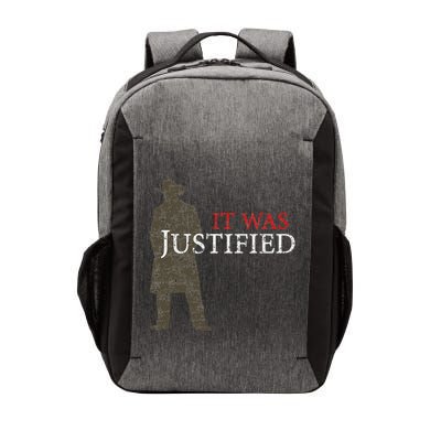 It Was Justified Vector Backpack