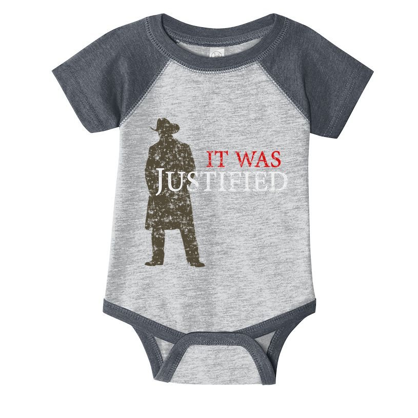 It Was Justified Infant Baby Jersey Bodysuit