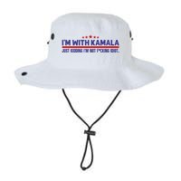 IM With Kamala Just Kidding Not Idiot Republicans For Trump Legacy Cool Fit Booney Bucket Hat