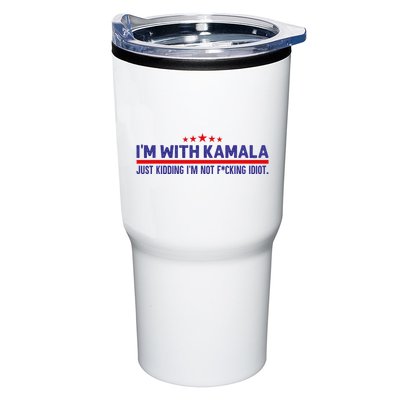 IM With Kamala Just Kidding Not Idiot Republicans For Trump Tumbler