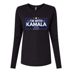 IM With Kamala 2024 Womens Cotton Relaxed Long Sleeve T-Shirt