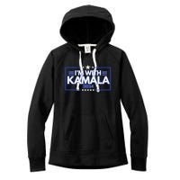 IM With Kamala 2024 Women's Fleece Hoodie