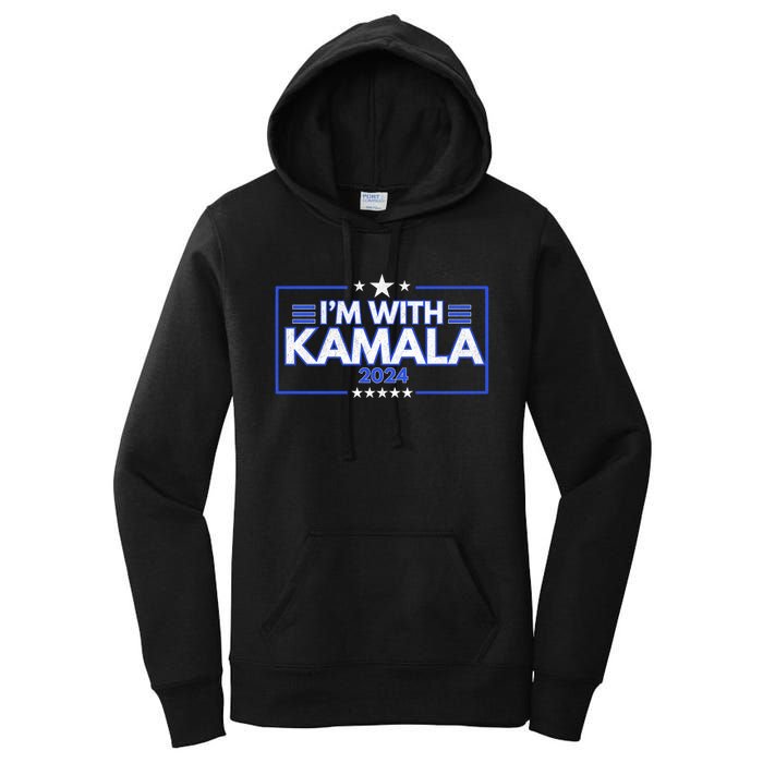 IM With Kamala 2024 Women's Pullover Hoodie