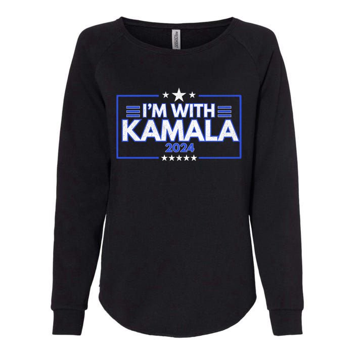 IM With Kamala 2024 Womens California Wash Sweatshirt