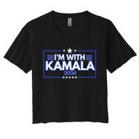 IM With Kamala 2024 Women's Crop Top Tee