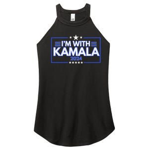 IM With Kamala 2024 Women's Perfect Tri Rocker Tank