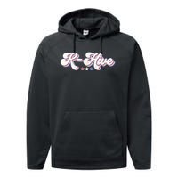 Im With Kamala 2024 K Hive Kamala Harris For President 2024 Performance Fleece Hoodie