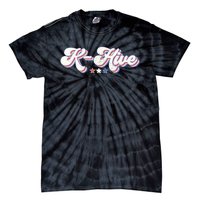 Im With Kamala 2024 K Hive Kamala Harris For President 2024 Tie-Dye T-Shirt