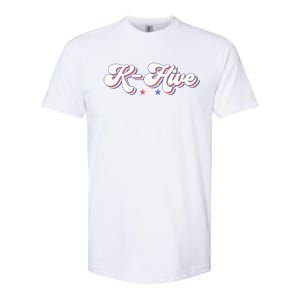 Im With Kamala 2024 K Hive Kamala Harris For President 2024 Softstyle CVC T-Shirt