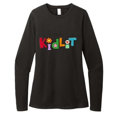 I Write Kidlit Womens CVC Long Sleeve Shirt