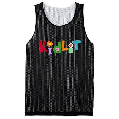 I Write Kidlit Mesh Reversible Basketball Jersey Tank