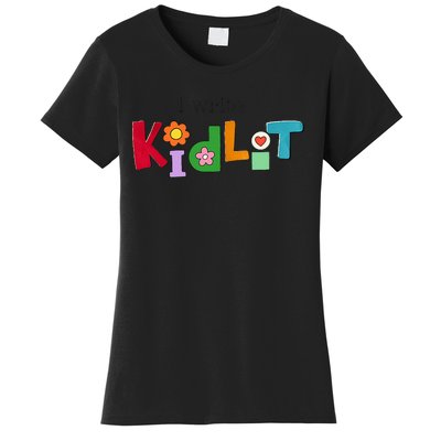 I Write Kidlit Women's T-Shirt