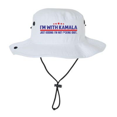 IM With Kamala Just Kidding Not Idiot Republicans For Trump Legacy Cool Fit Booney Bucket Hat