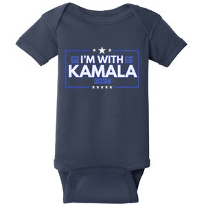 IM With Kamala Baby Bodysuit